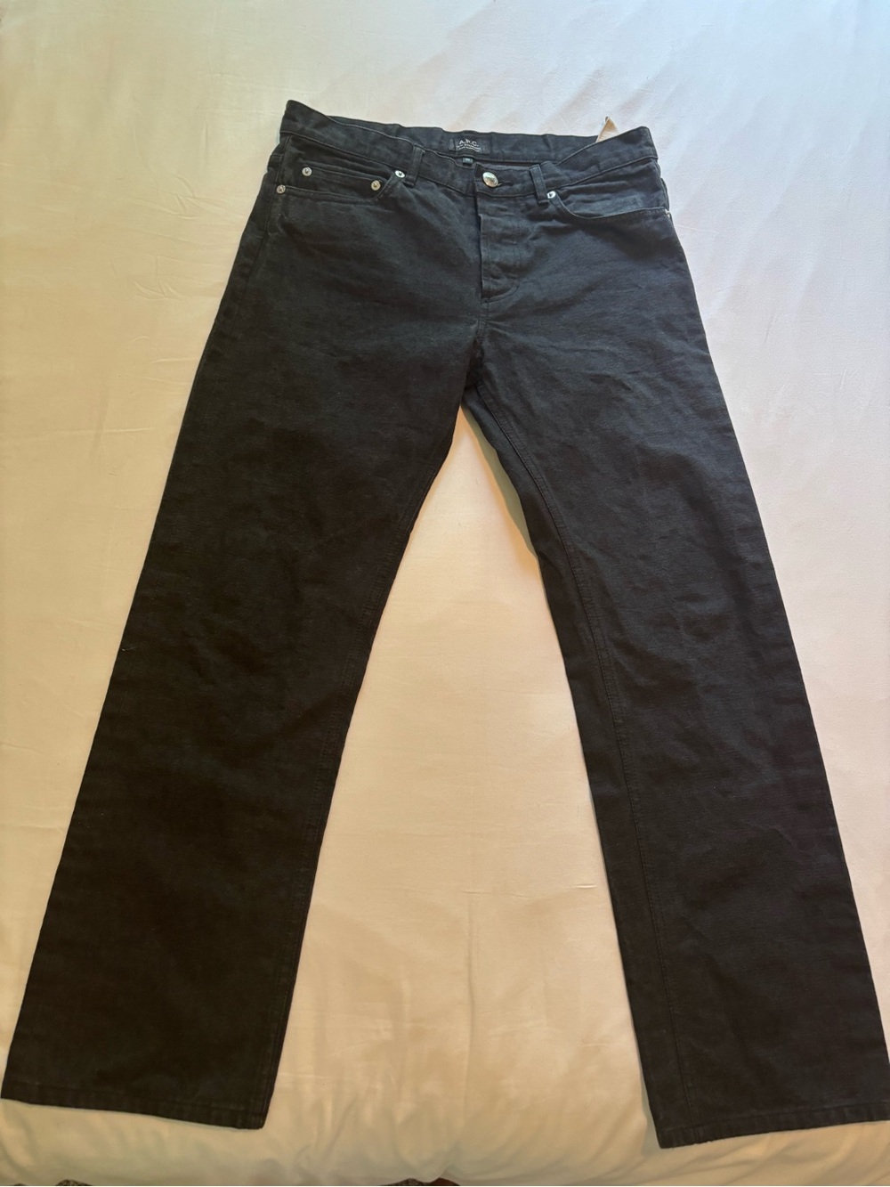 A.P.C. Straight Jeans in Black